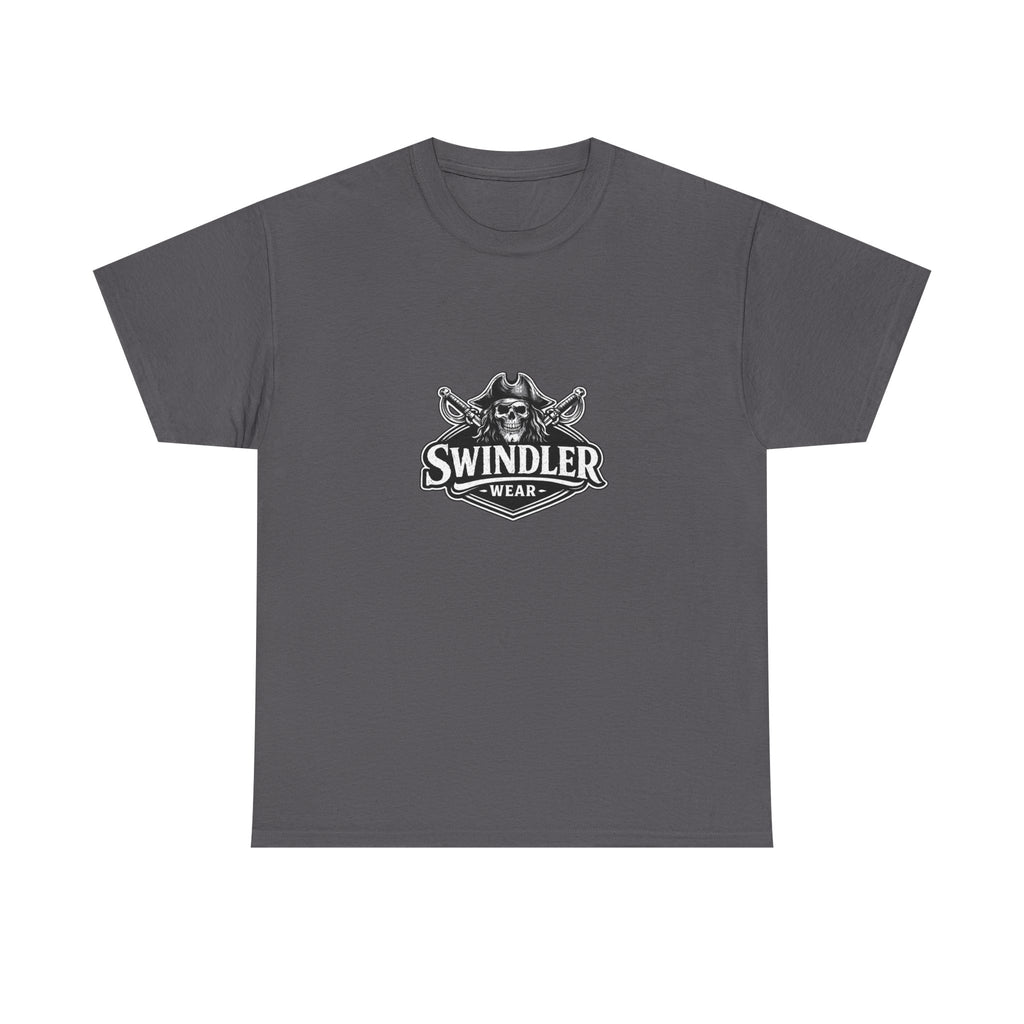 Swindler Wear Skull Logo T-Shirt - Vintage Graphic Tee (Unisex)