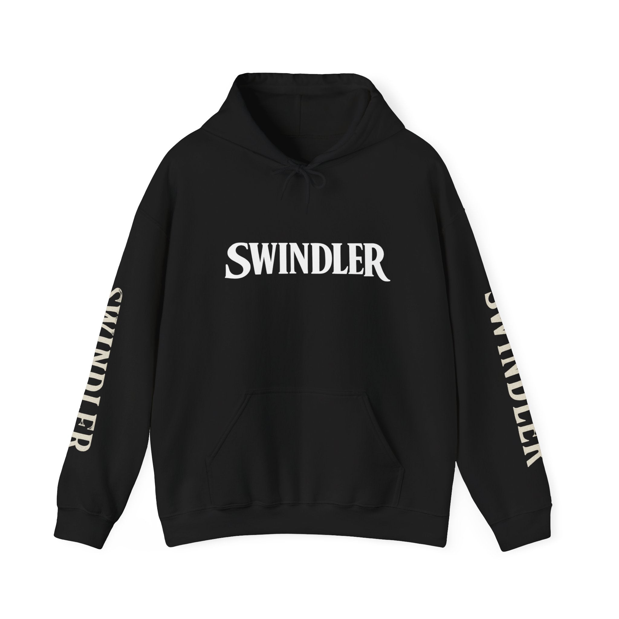 Swindler Pirate Skull Hoodie - Gothic Skull Graphic Sweatshirt (Swindler Sleeves)