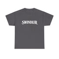 Swindler Graphic Tee - Bold Retro Lettering Black T‑Shirt (Unisex)