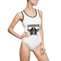 Swindler Skull One-Piece Swimsuit - Edgy Gothic Pirate Bathing Suit