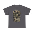 Black Tide Swindler T-Shirt — Nautical Compass Skull Vintage Surf Tee (Unisex)