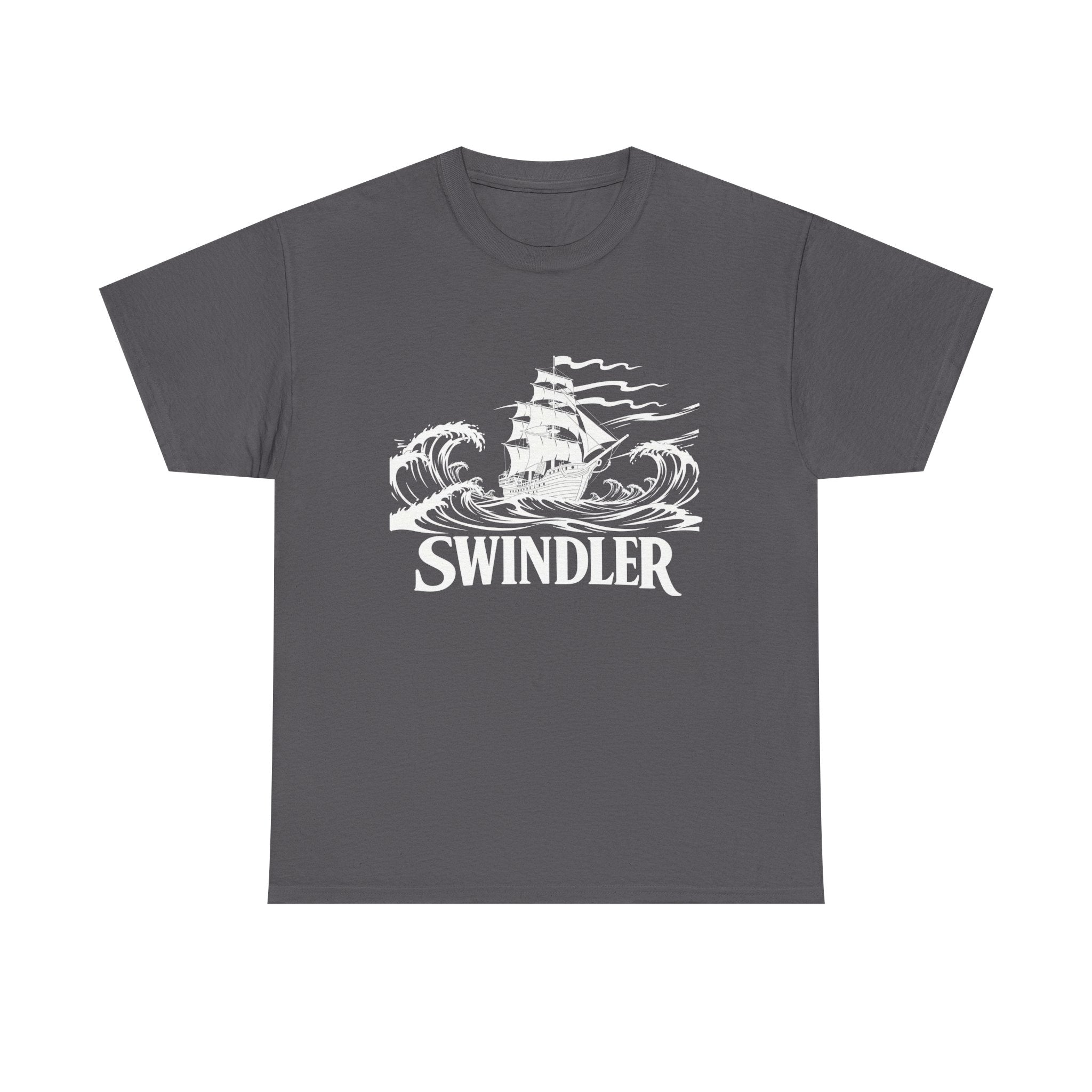 Swindler Pirate Ship T‑Shirt - Vintage Ship Graphic Tee (Unisex)
