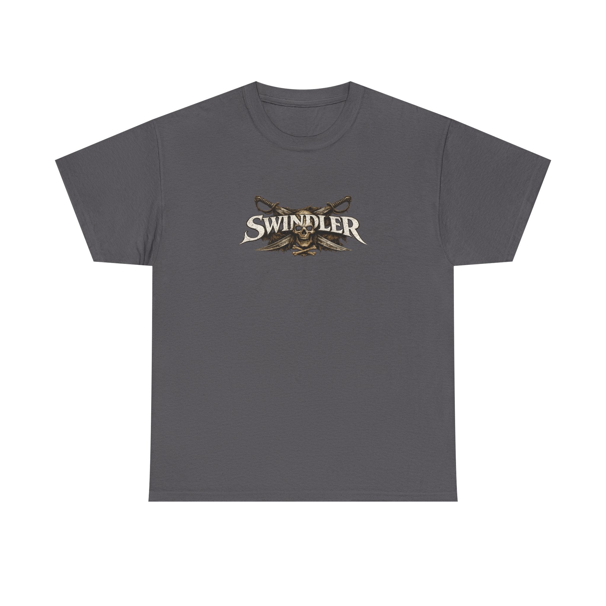Swindler Pirate Skull Tee - Vintage Nautical Skull T-Shirt (Unisex)