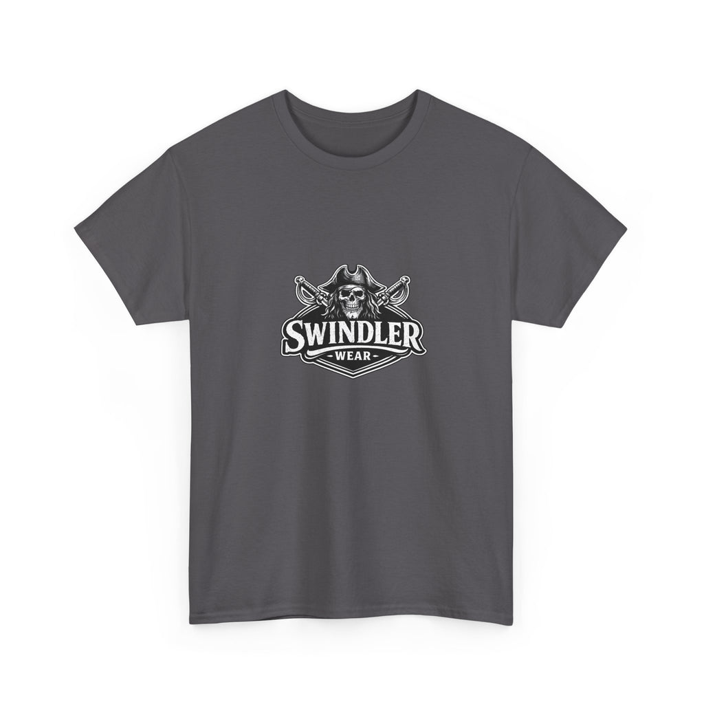 Swindler Wear Skull Logo T-Shirt - Vintage Graphic Tee (Unisex)