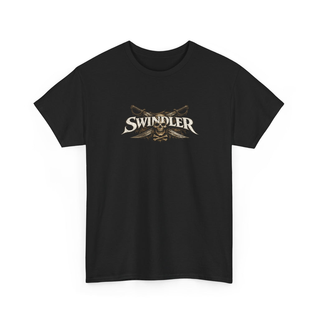 Swindler Pirate Skull Tee - Vintage Nautical Skull T-Shirt (Unisex)