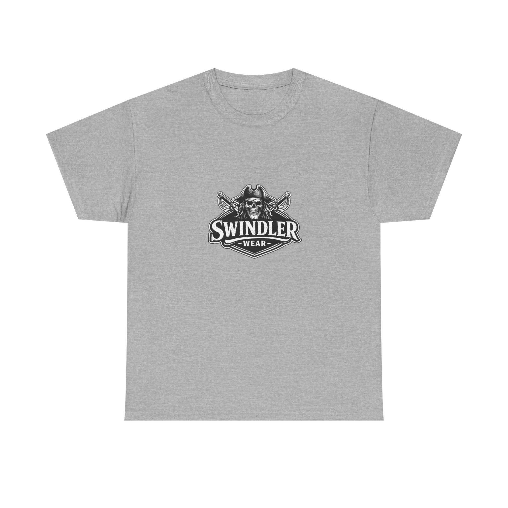 Swindler Wear Skull Logo T-Shirt - Vintage Graphic Tee (Unisex)