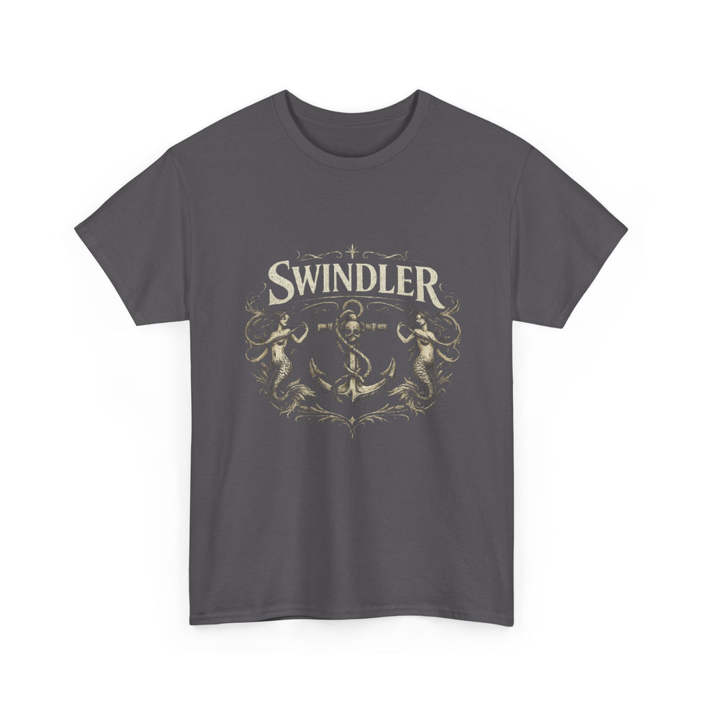 Swindler Anchor Tee - Nautical Vintage Graphic T-Shirt (Unisex)