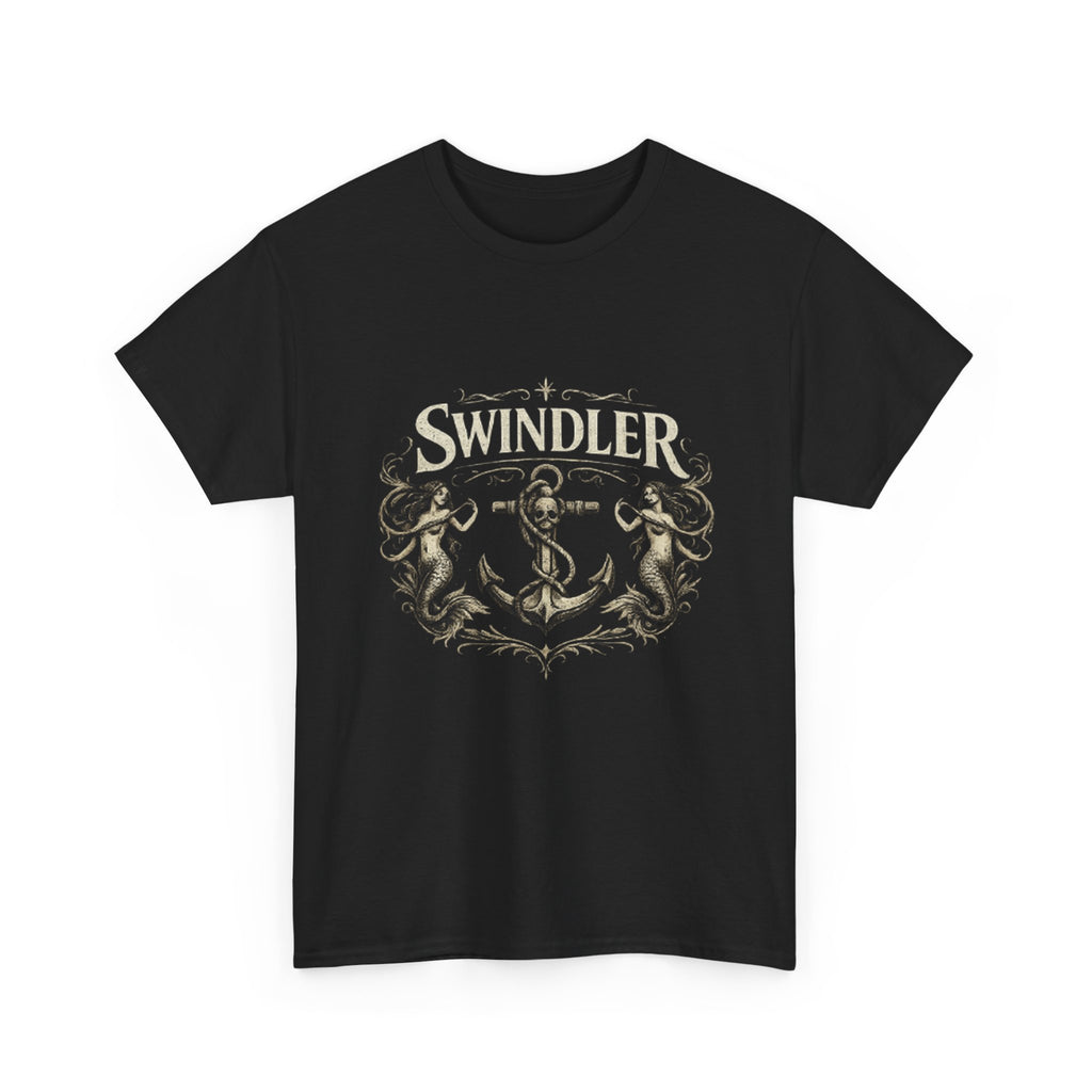 Swindler Anchor Tee - Nautical Vintage Graphic T-Shirt (Unisex)