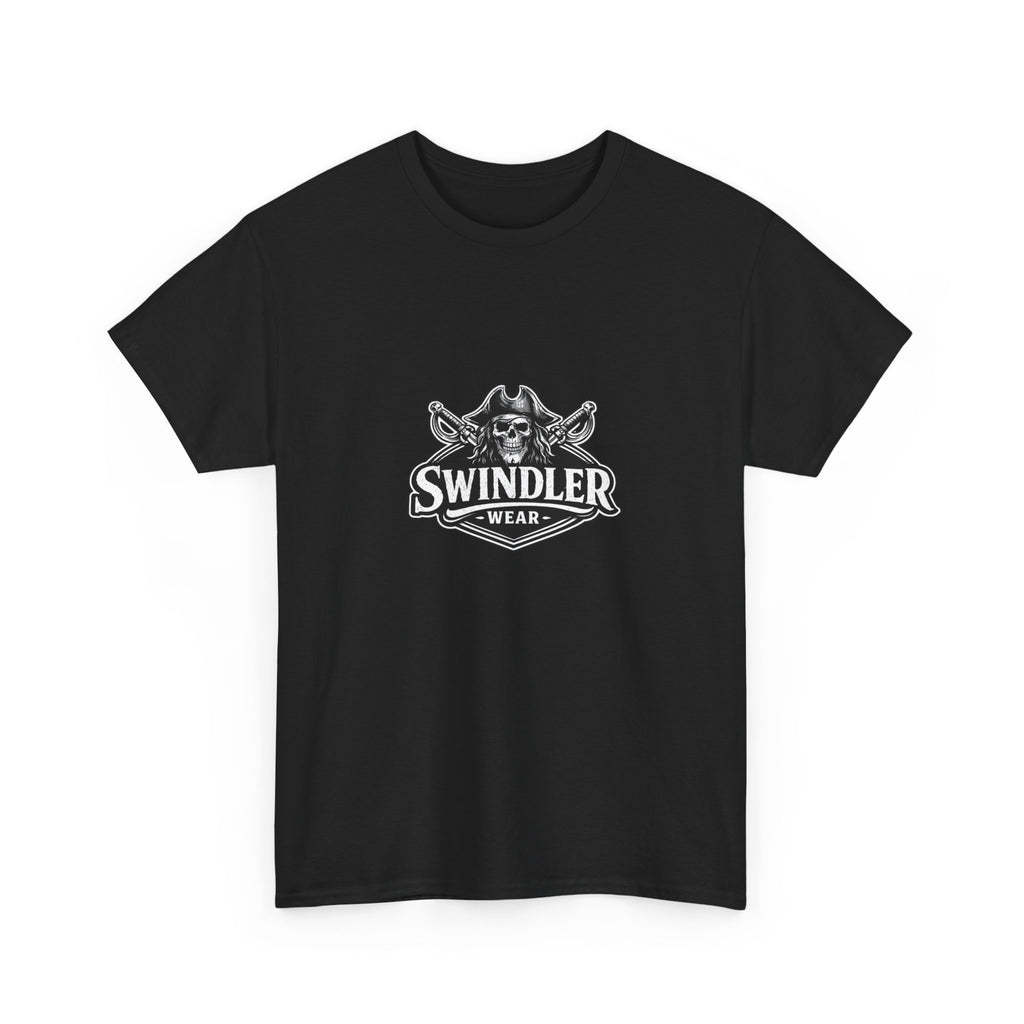 Swindler Wear Skull Logo T-Shirt - Vintage Graphic Tee (Unisex)