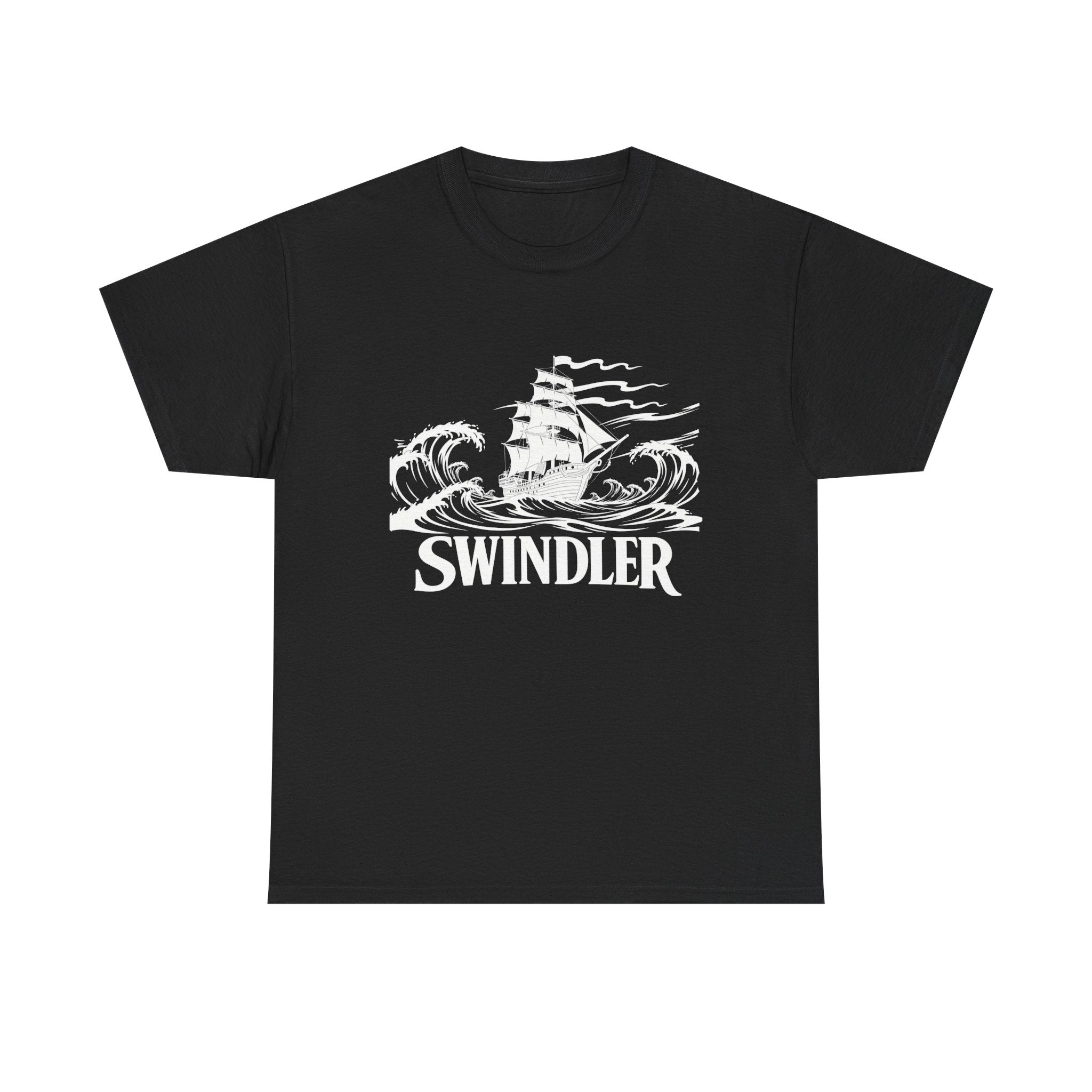 Swindler Pirate Ship T‑Shirt - Vintage Ship Graphic Tee (Unisex)