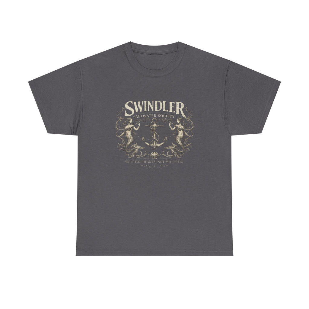 T-Shirt - Swindler Saltwater Society Vintage Anchor Graphic Tee (Unisex)