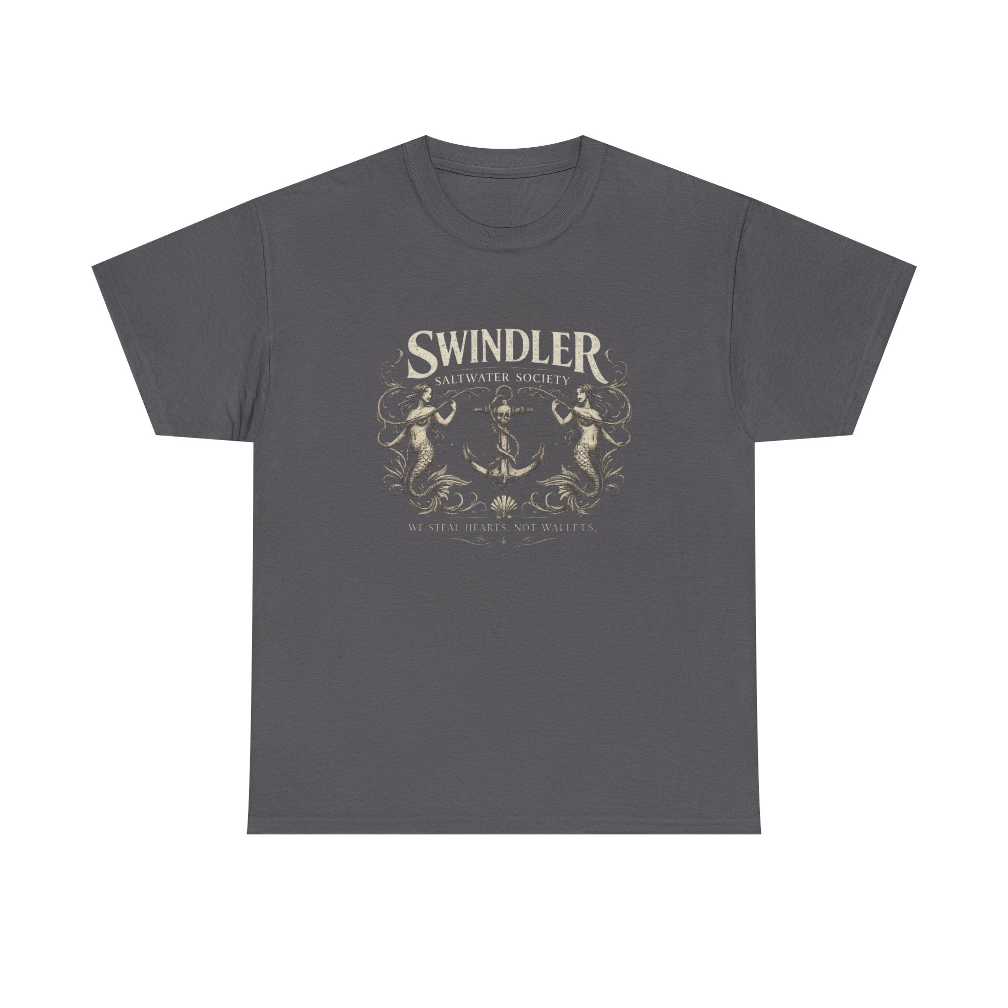 T-Shirt - Swindler Saltwater Society Vintage Anchor Graphic Tee (Unisex)