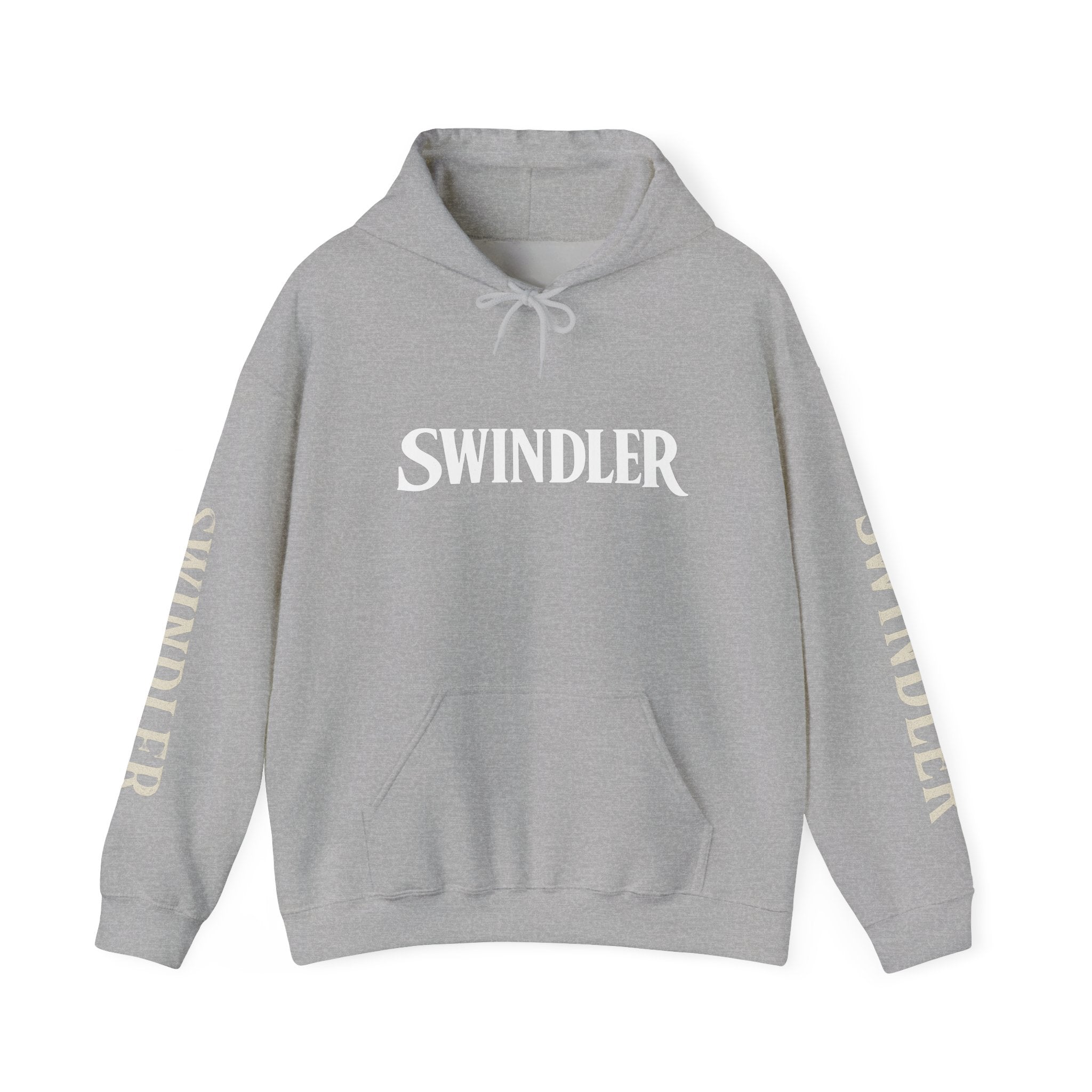 Swindler Pirate Skull Hoodie - Gothic Skull Graphic Sweatshirt (Swindler Sleeves)