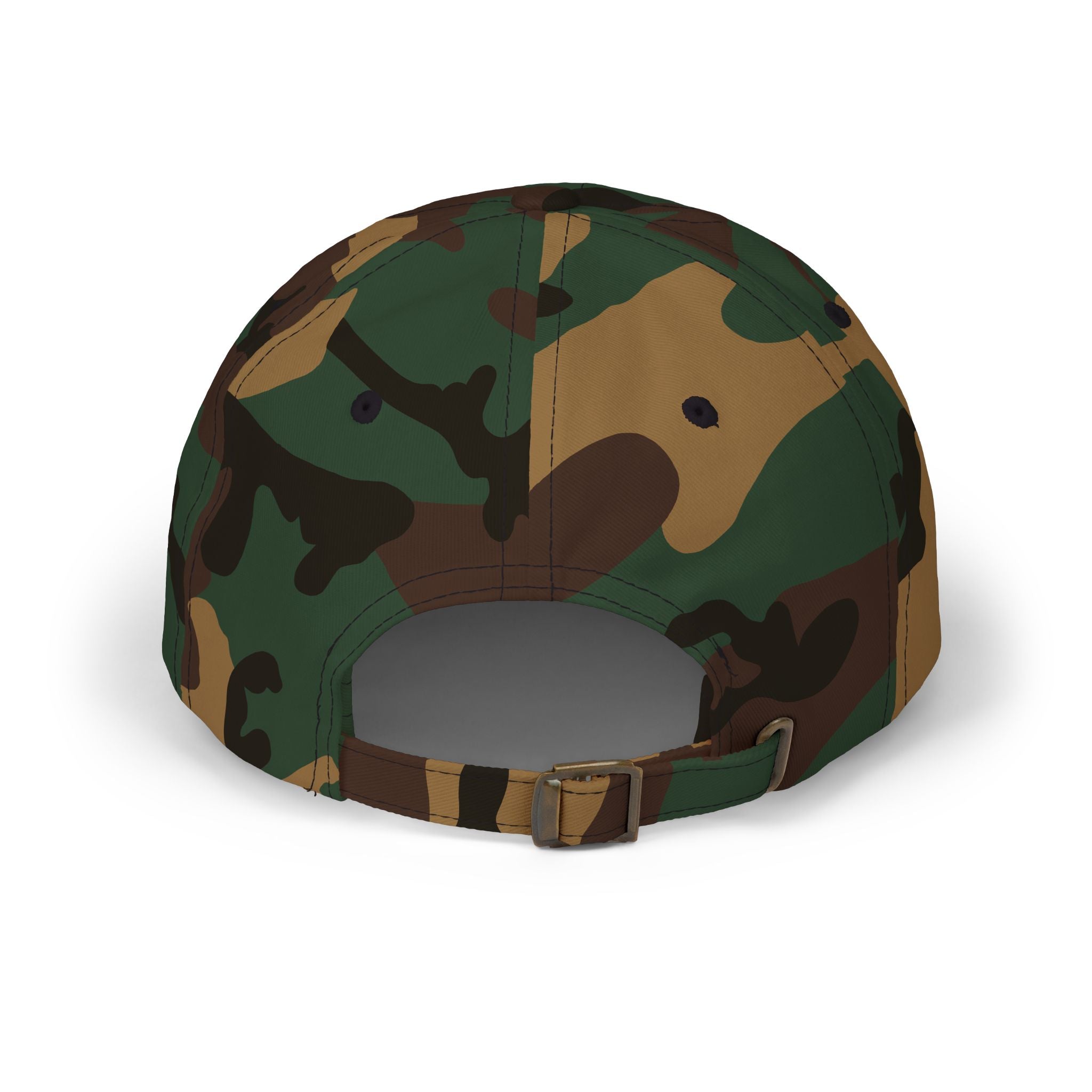 Camo Dad Cap - Swindler T Wear Skull Logo Hat