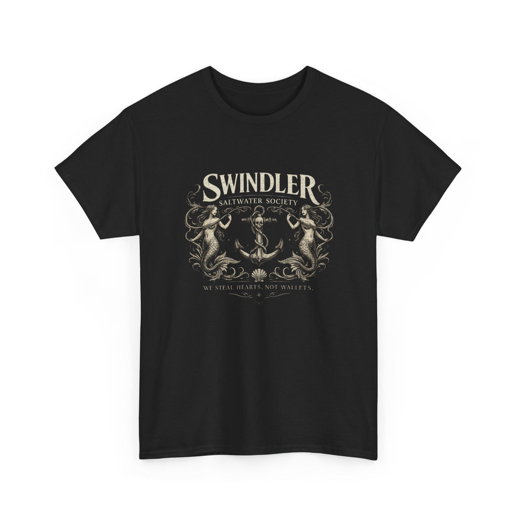 T-Shirt - Swindler Saltwater Society Vintage Anchor Graphic Tee (Unisex)
