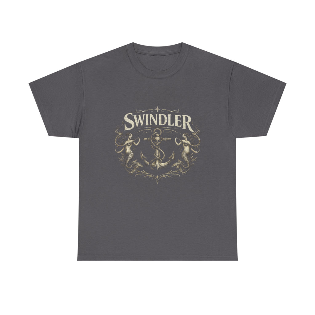 Swindler Anchor Tee - Nautical Vintage Graphic T-Shirt (Unisex)